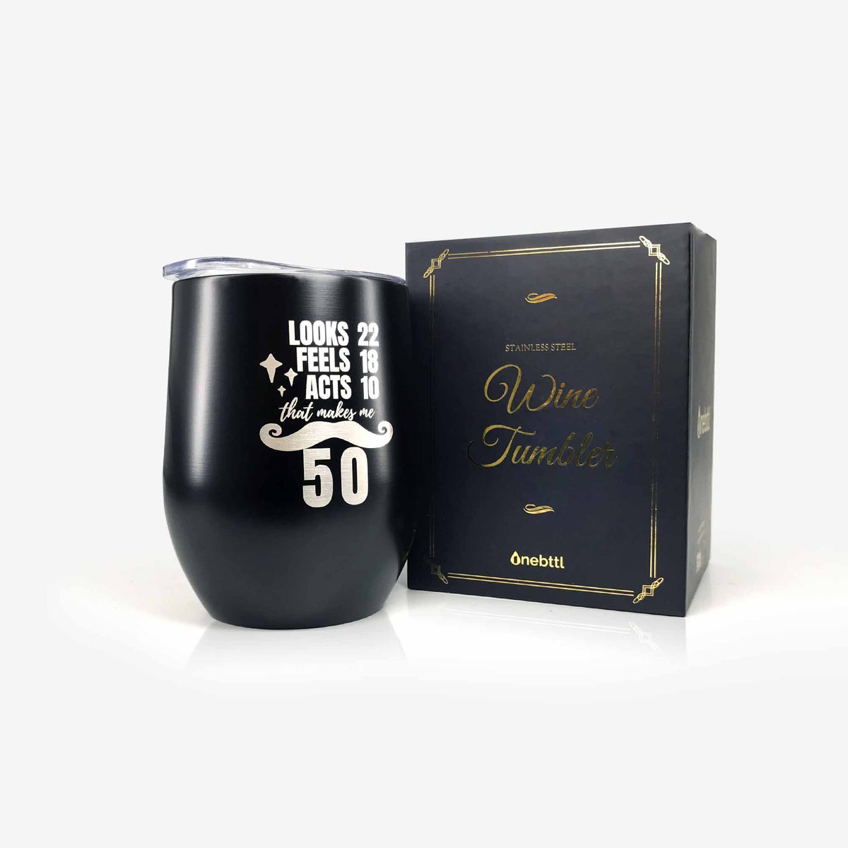 50th Birthday Gifts for Men - Stainless Steel Insulated 50th Birthday –  Lifestyle Banquet