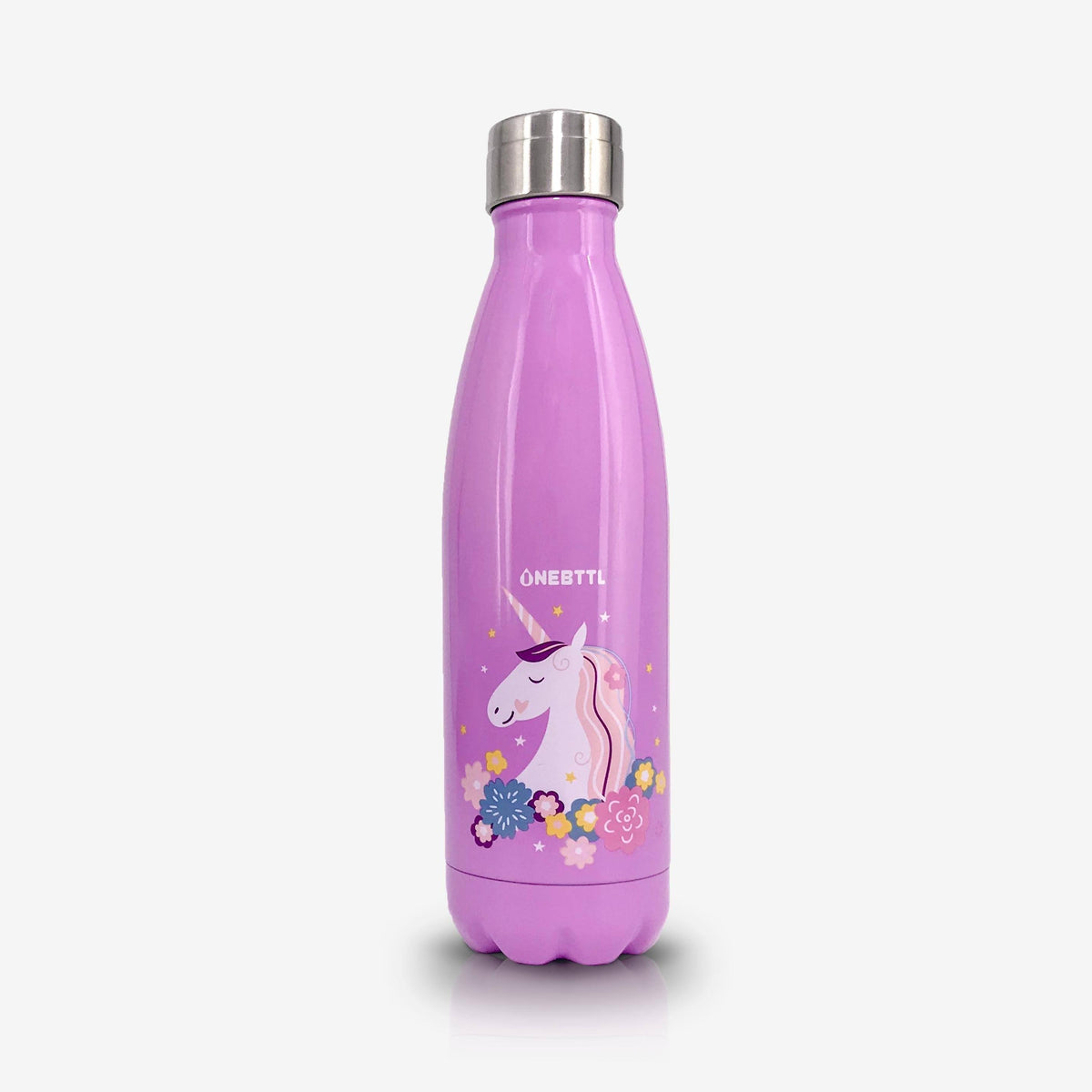 Kids' 12oz Stainless Steel Portable Drinkware Water Bottle Unicorn Shapes  Lavender - Pillowfort™ : Target