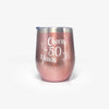 50th Birthday Gifts Stainless Steel Wine Tumbler with Lid | Onebttl