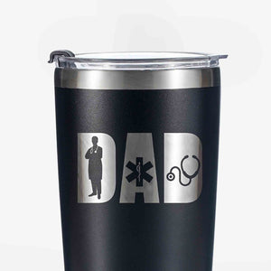 Doctor Dad Tumbler Travel Mug