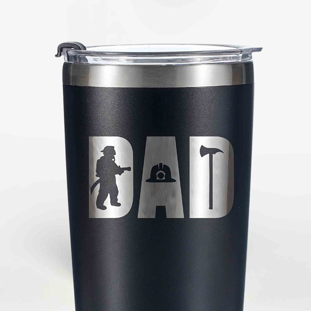Firefighter Tumbler for Men Boys Stainless Steel Insulated 20oz Tumblers  Coffee Travel Mug Cups with Lid for Father's Day Gifts - AliExpress