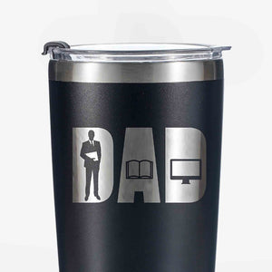 Teacher Dad Tumbler Travel Mug