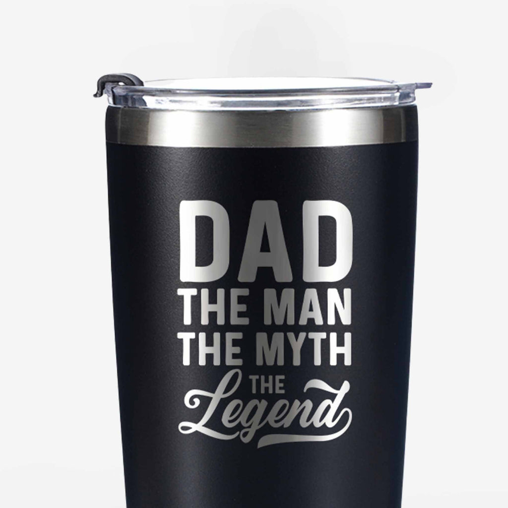 Dad - The Man, The Myth, The Legend Engraved YETI Tumbler