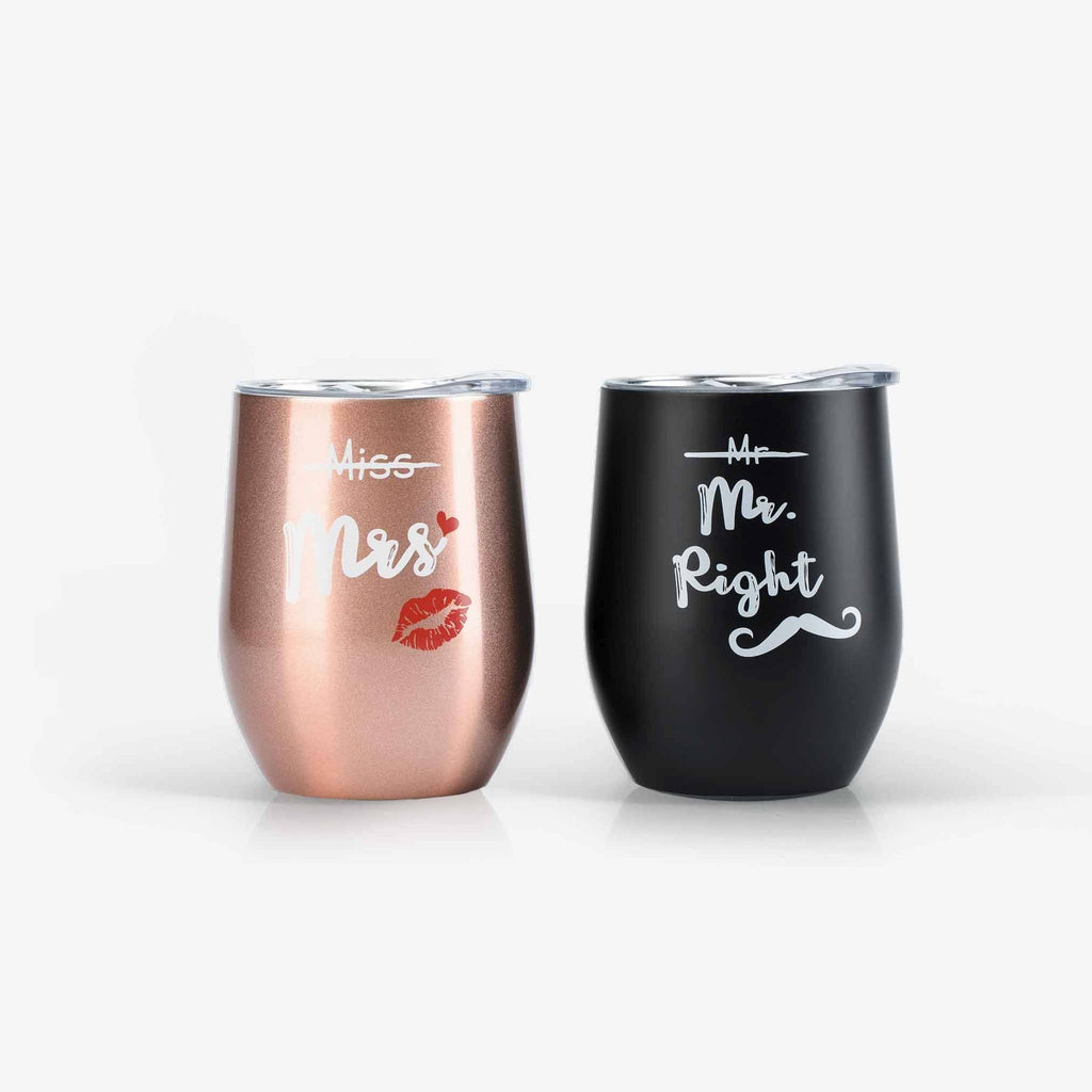 Future Mrs Tumbler- Personalized Skinny Tumbler- Stainless Steel Tumbler-  Future Mrs Gift- Future Mrs- Just Engaged Gift- Dishwasher Safe