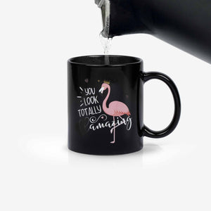 Flamingo color changing mug | Onebttl