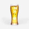 40th Birthday Beer Glass