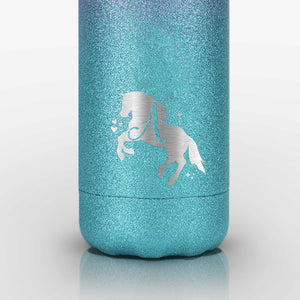 Horse Water Bottle with Initial