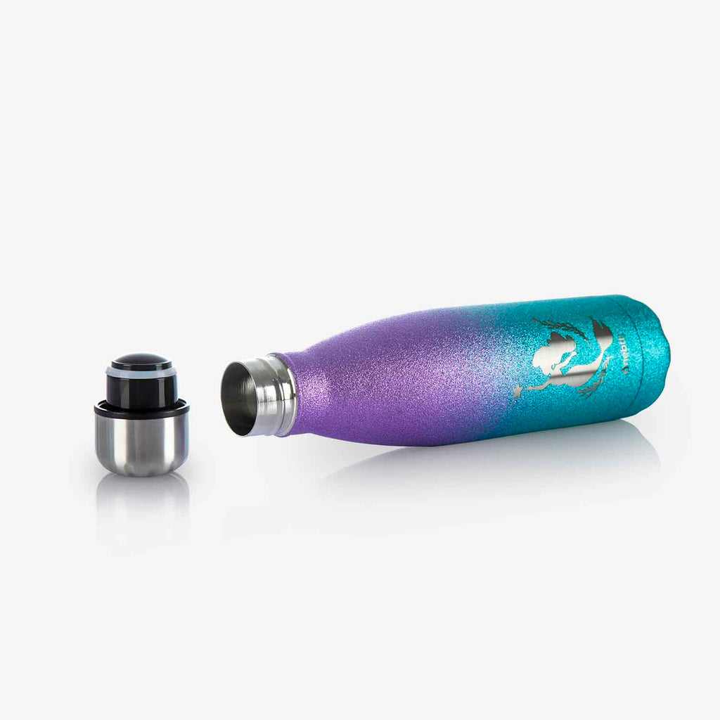 Holographic Underwater Mermaid “Contigo” Water Bottle