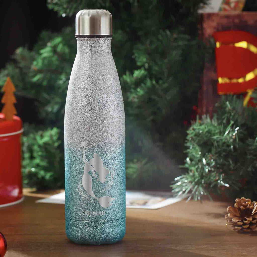 Holographic Underwater Mermaid “Contigo” Water Bottle – HappiestStuffOnEarth