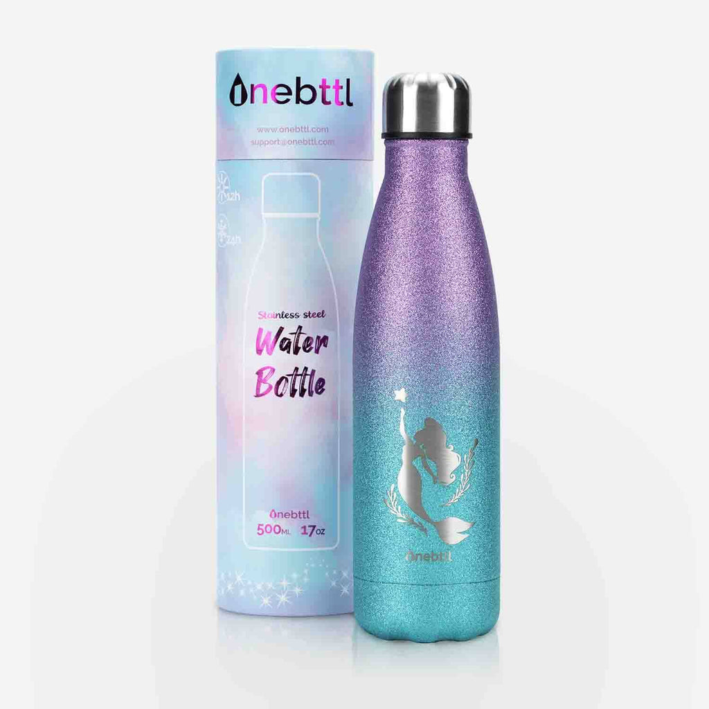 Holographic Underwater Mermaid “Contigo” Water Bottle – HappiestStuffOnEarth