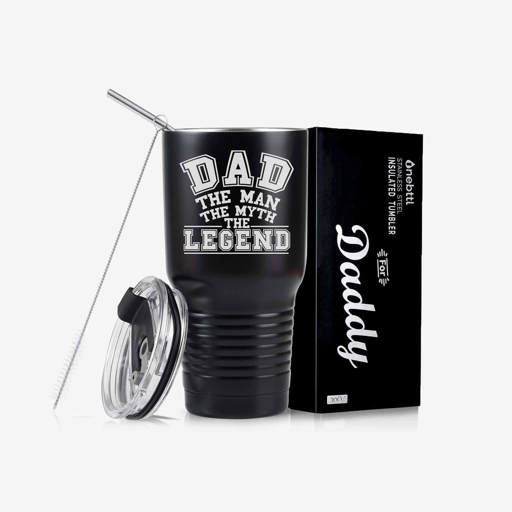 Fathers Day Tumbler-insulated Tumbler for the Best Dad in the World-whiskey  Cup for Dad-custom Fathers Day Gift 