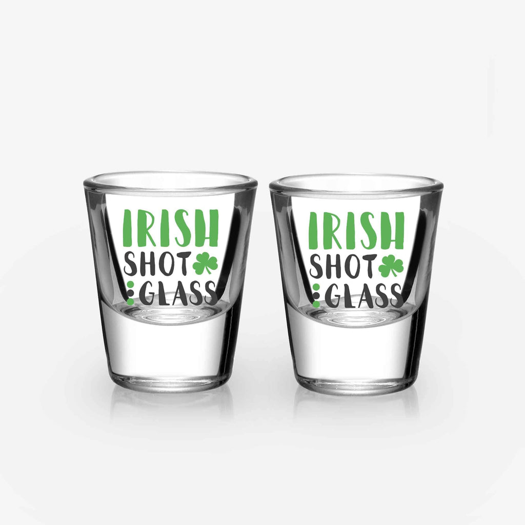Irish Shot Glasses (A Pair)