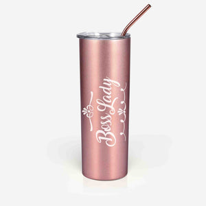 Boss Lady Skinny Tumbler