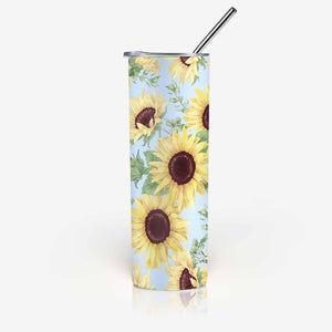 Sunflower Skinny Tumbler