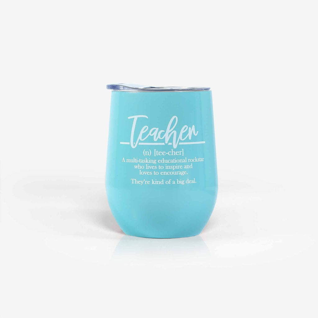 Funny Teacher Wine Tumbler