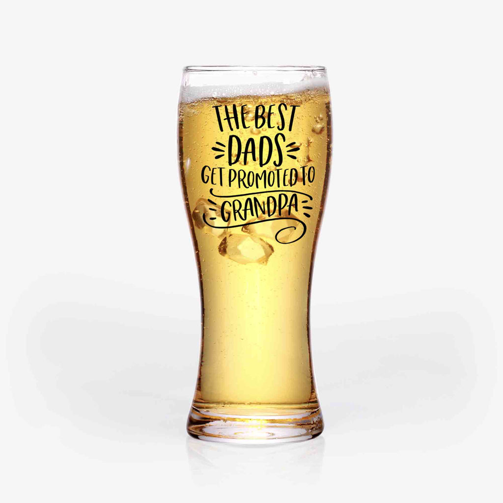 Best Grandpa Ever - 16 oz Pint Glass for Beer - Fun Drinking Gifts for  Grandfathers - Cute Glassware for Grandparents