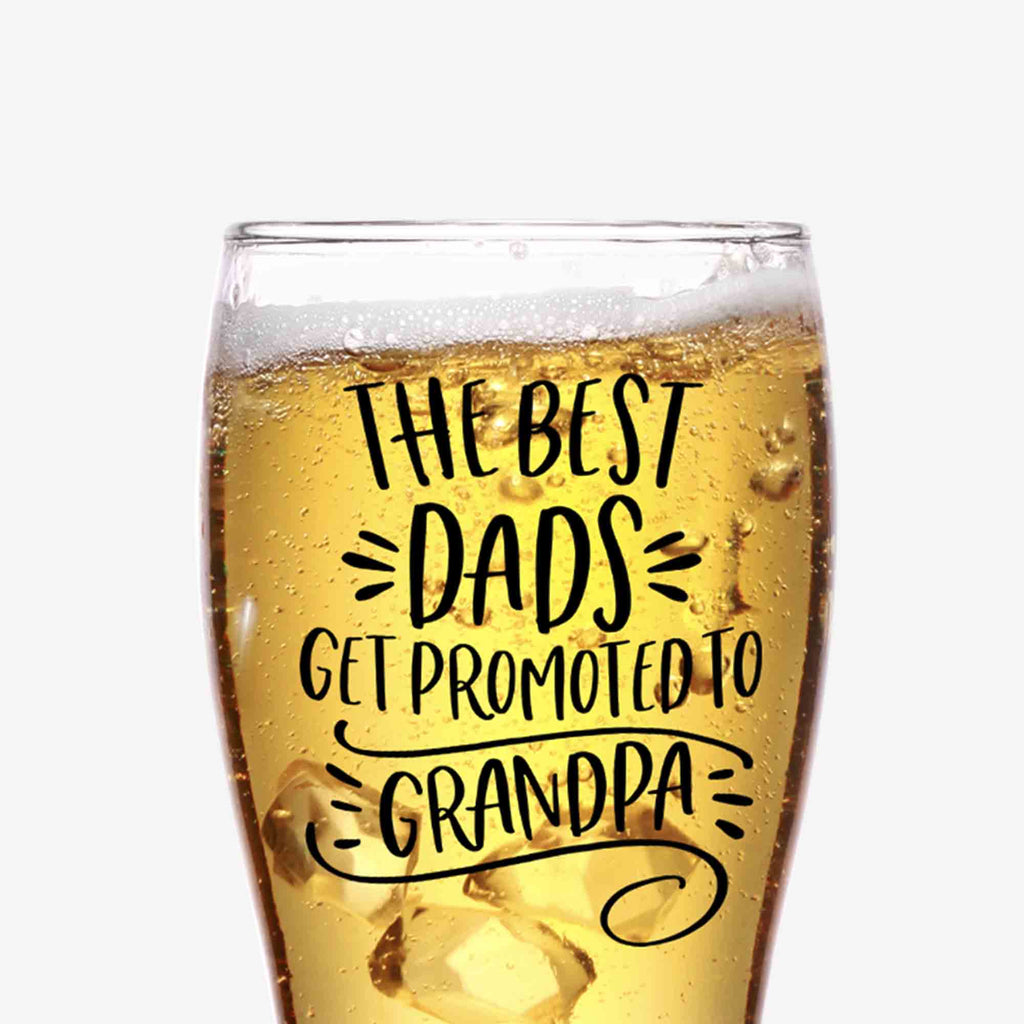 Great Grandpa Est 2024 - New Great Grandfather Beer Can Pint Glass